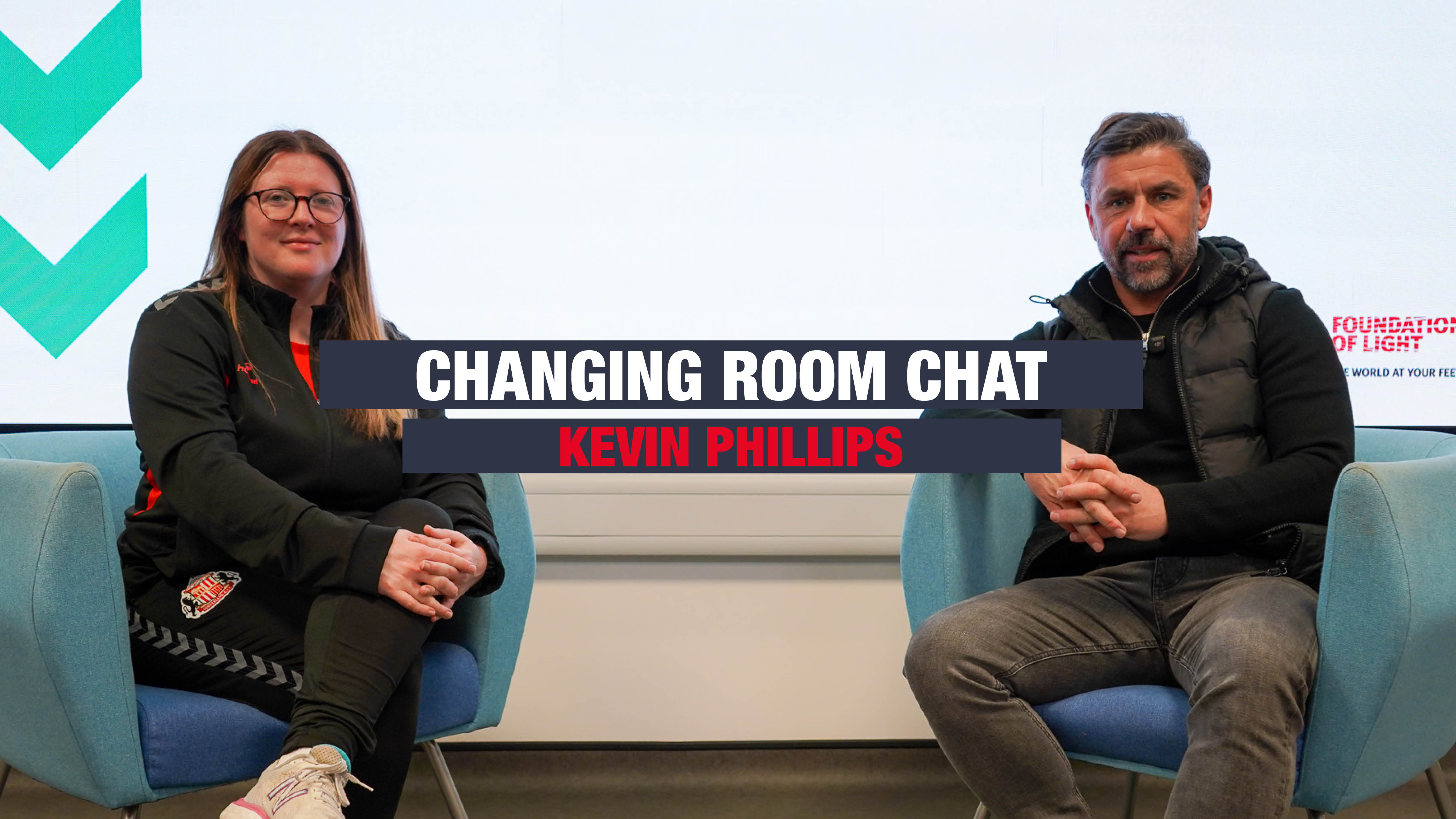 Sunderland AFC legend Kevin Phillips latest to take part in Foundation of Light Changing Room Chat