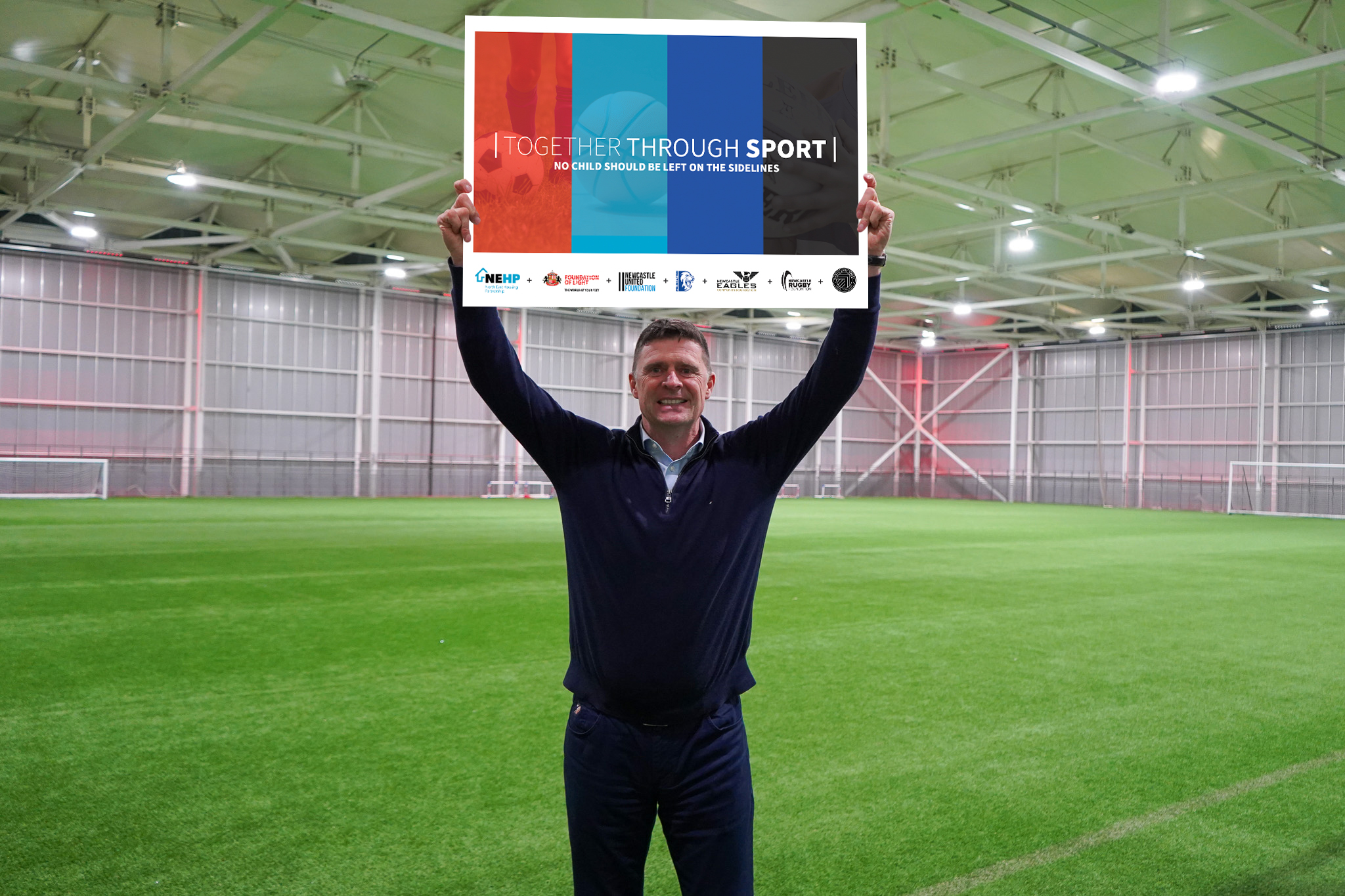Niall Quinn urges community to support Together Through Sport campaign