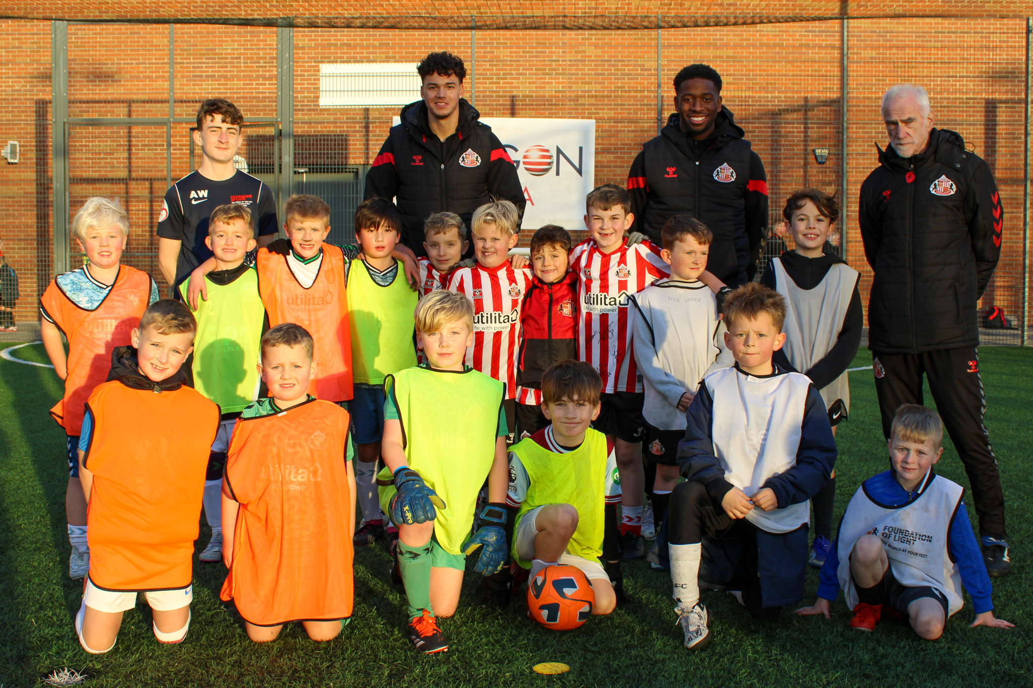 Black Cats duo support EFL Week of Action with community visit