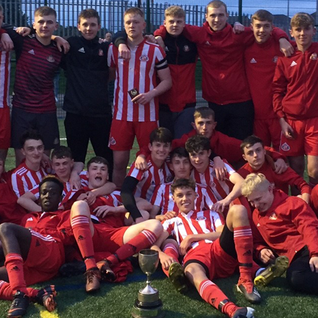 Shildon Scholars celebrate cup win