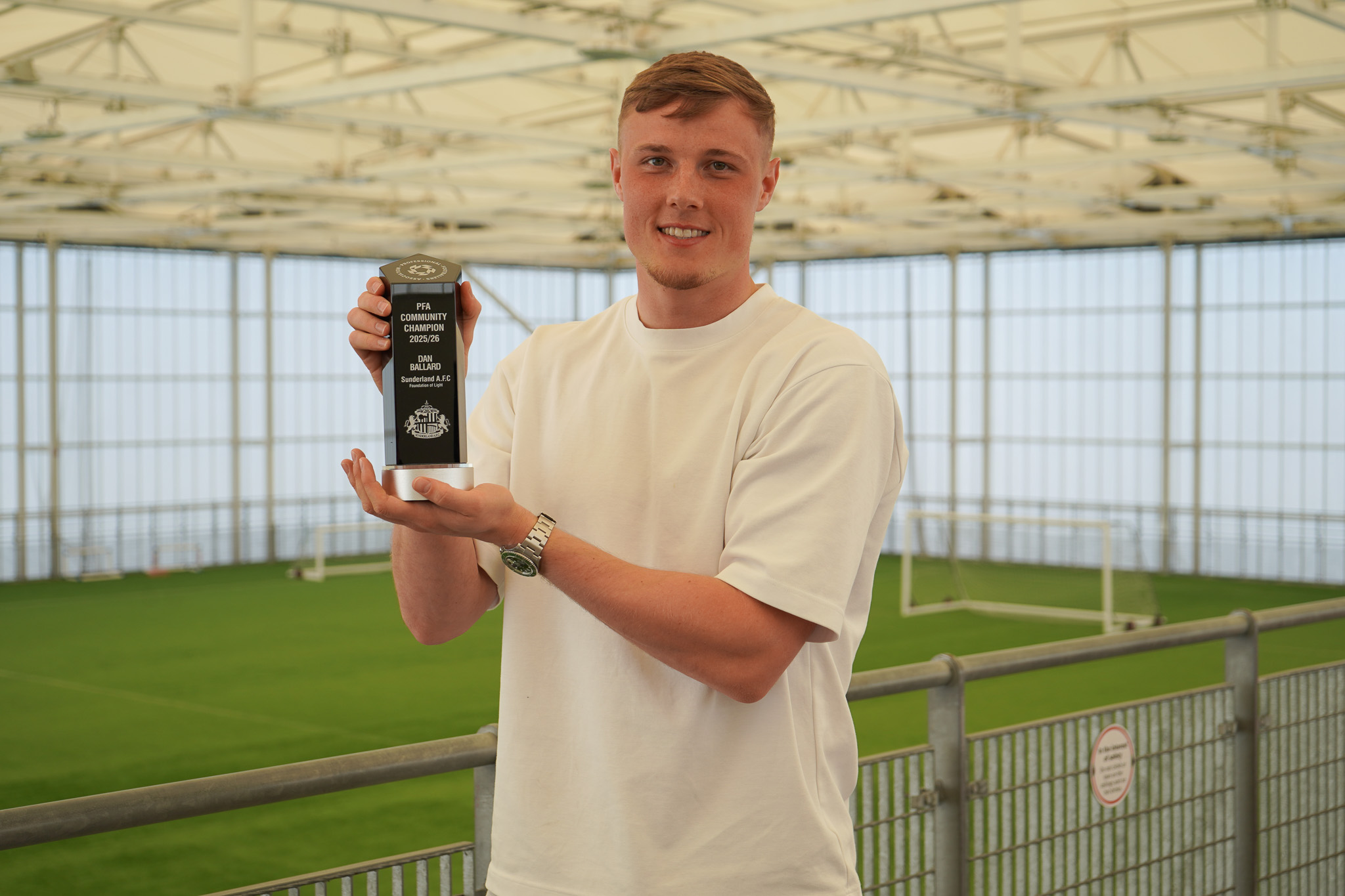 Dan Ballard named as Sunderland AFC’s 2025/26 PFA Community Champion