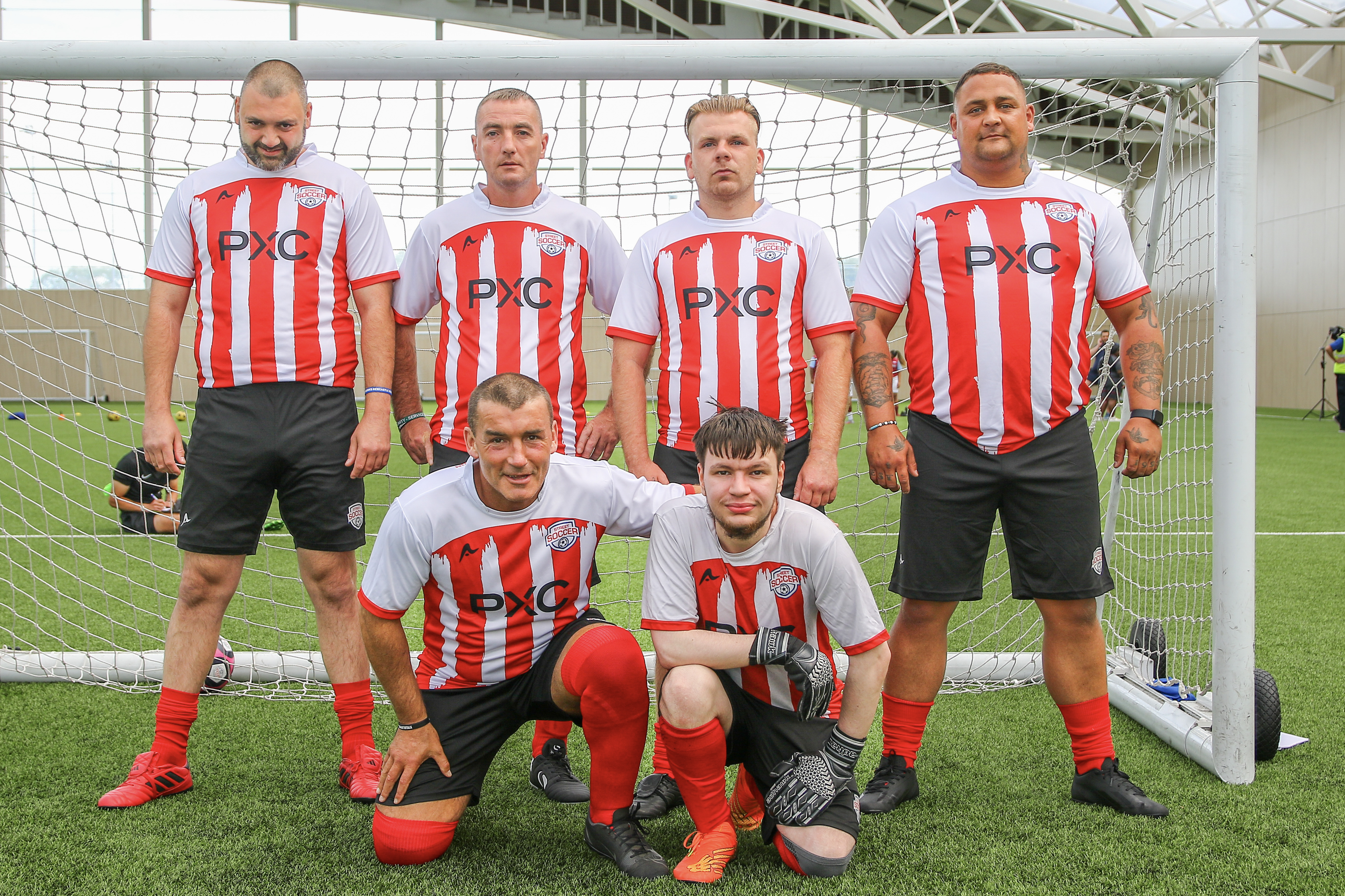 Foundation of Light side represent Sunderland in Street Soccer National Cup