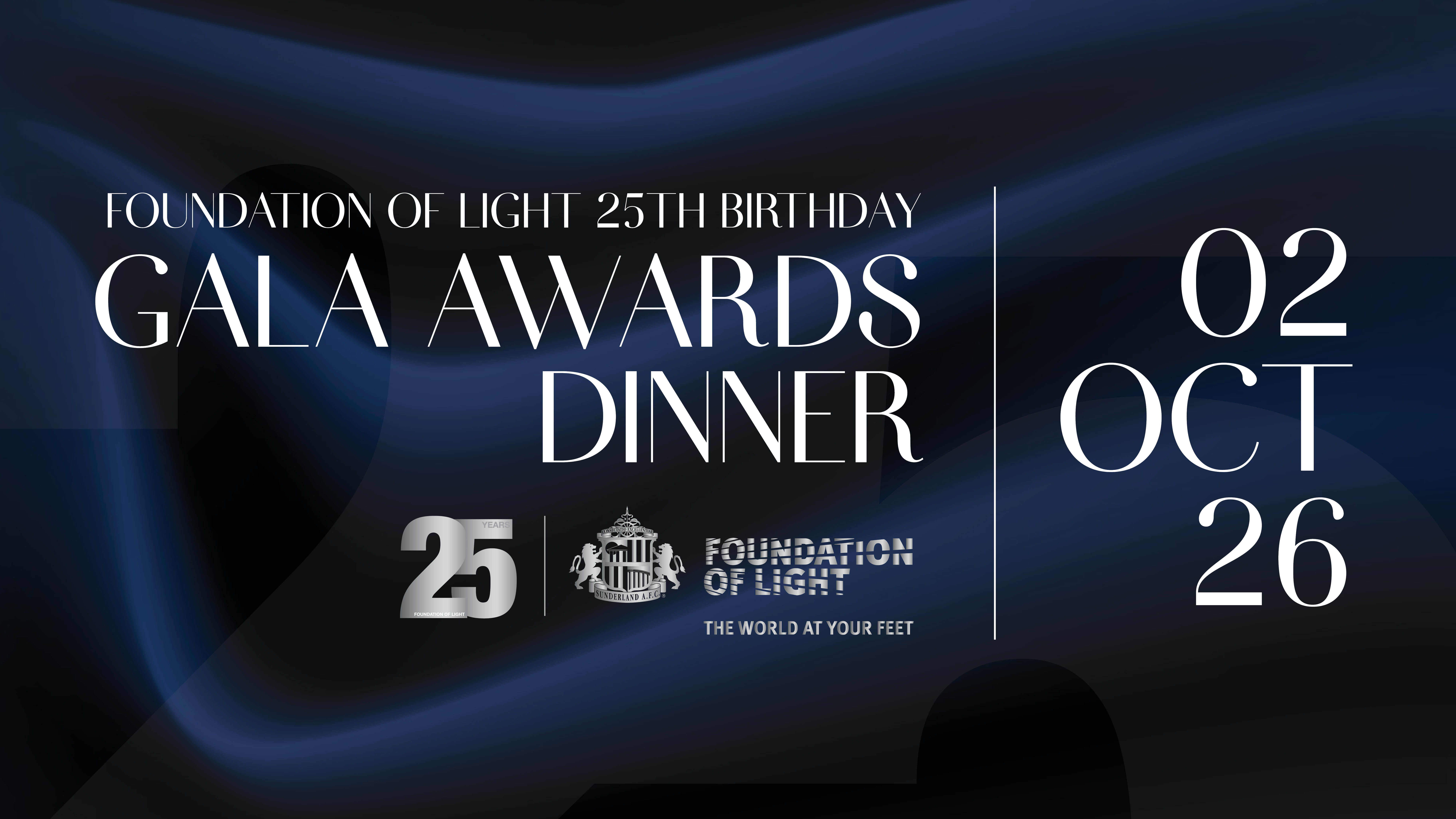 Foundation of Light to celebrate life-changing 25 years at 2026 Gala Awards Dinner
