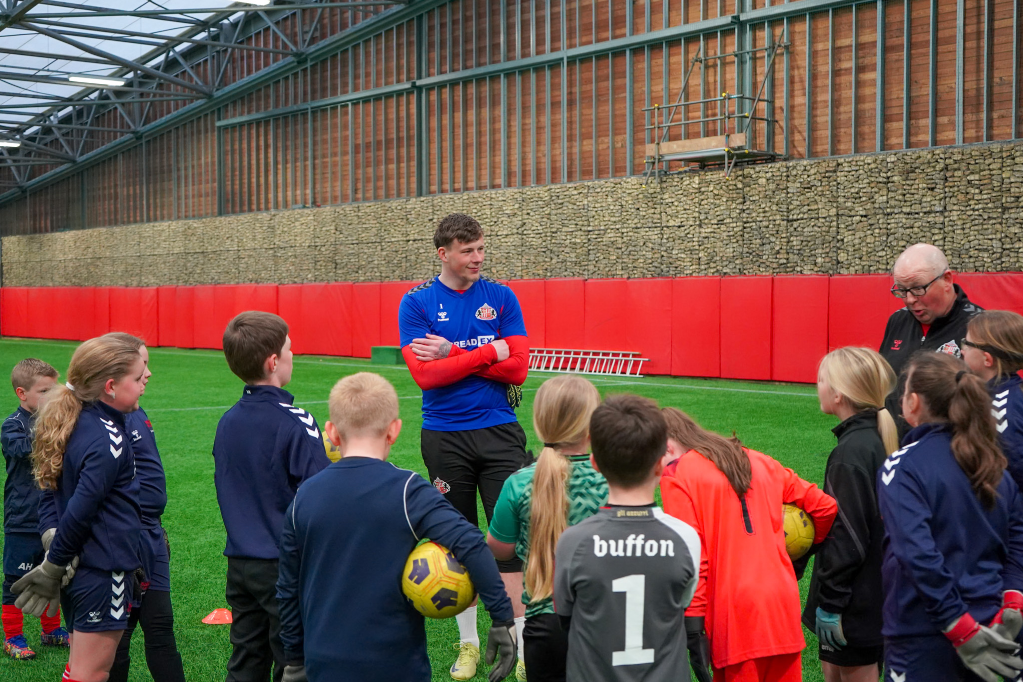 Anthony Patterson inspires next generation of Wearside stoppers