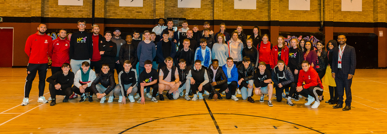 SAFC duo join teenagers for NCS project
