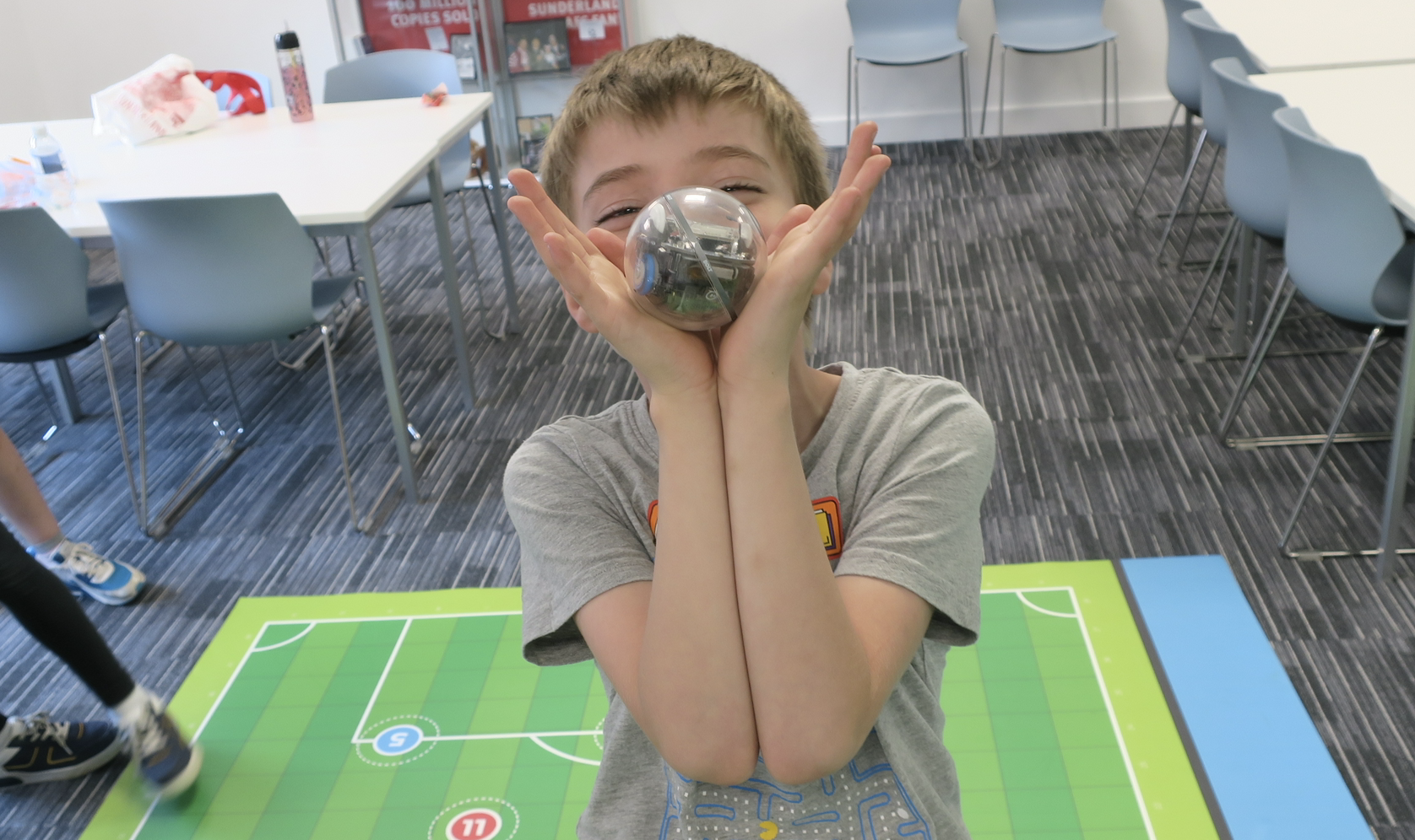 Heidi and Marco picking up STEAM