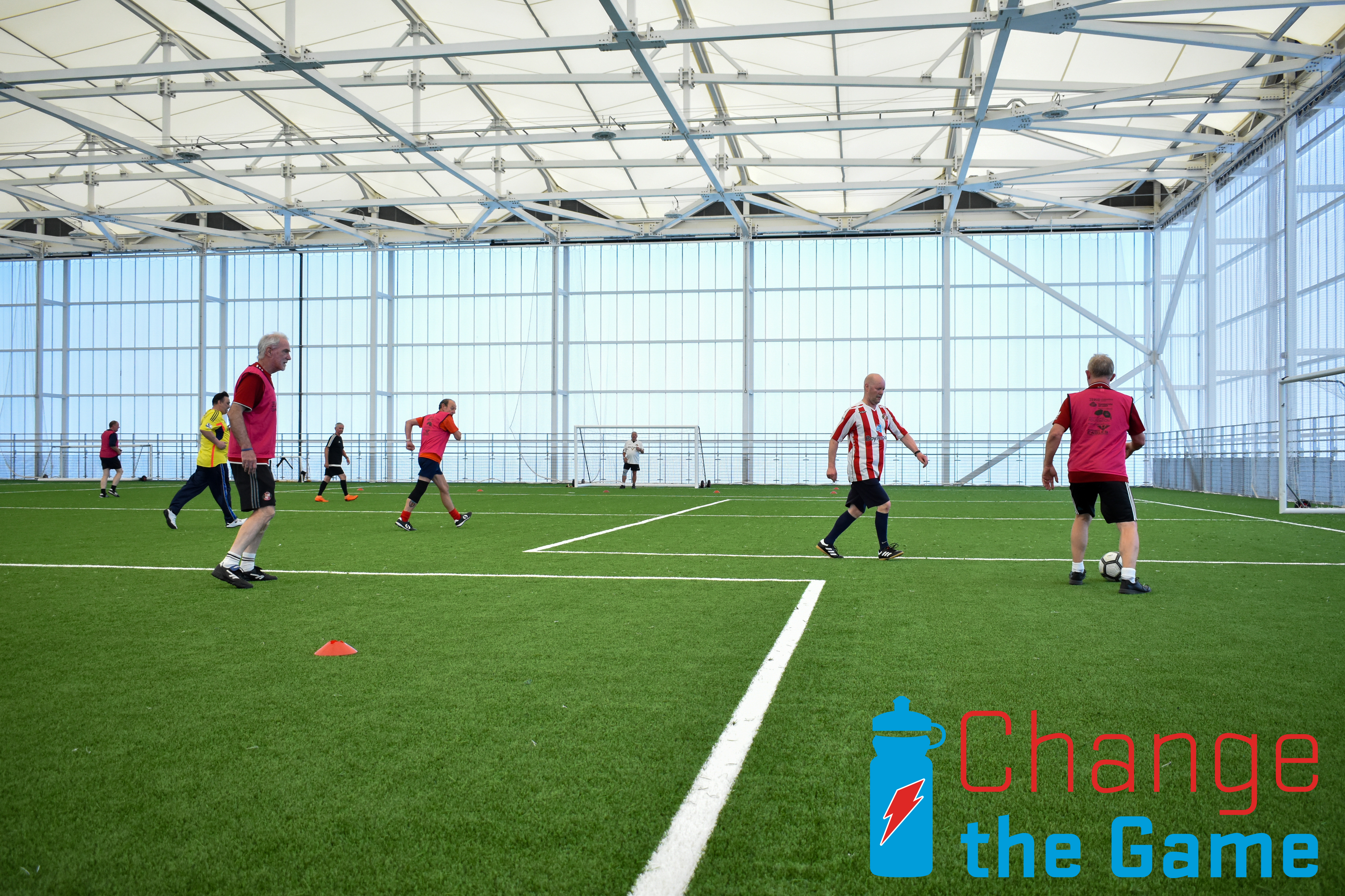 New Over 55s mixed walking football session launched at Beacon