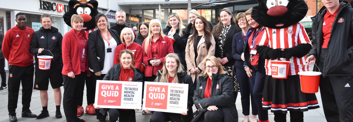 Sunderland BID supports Give A Quid campaign