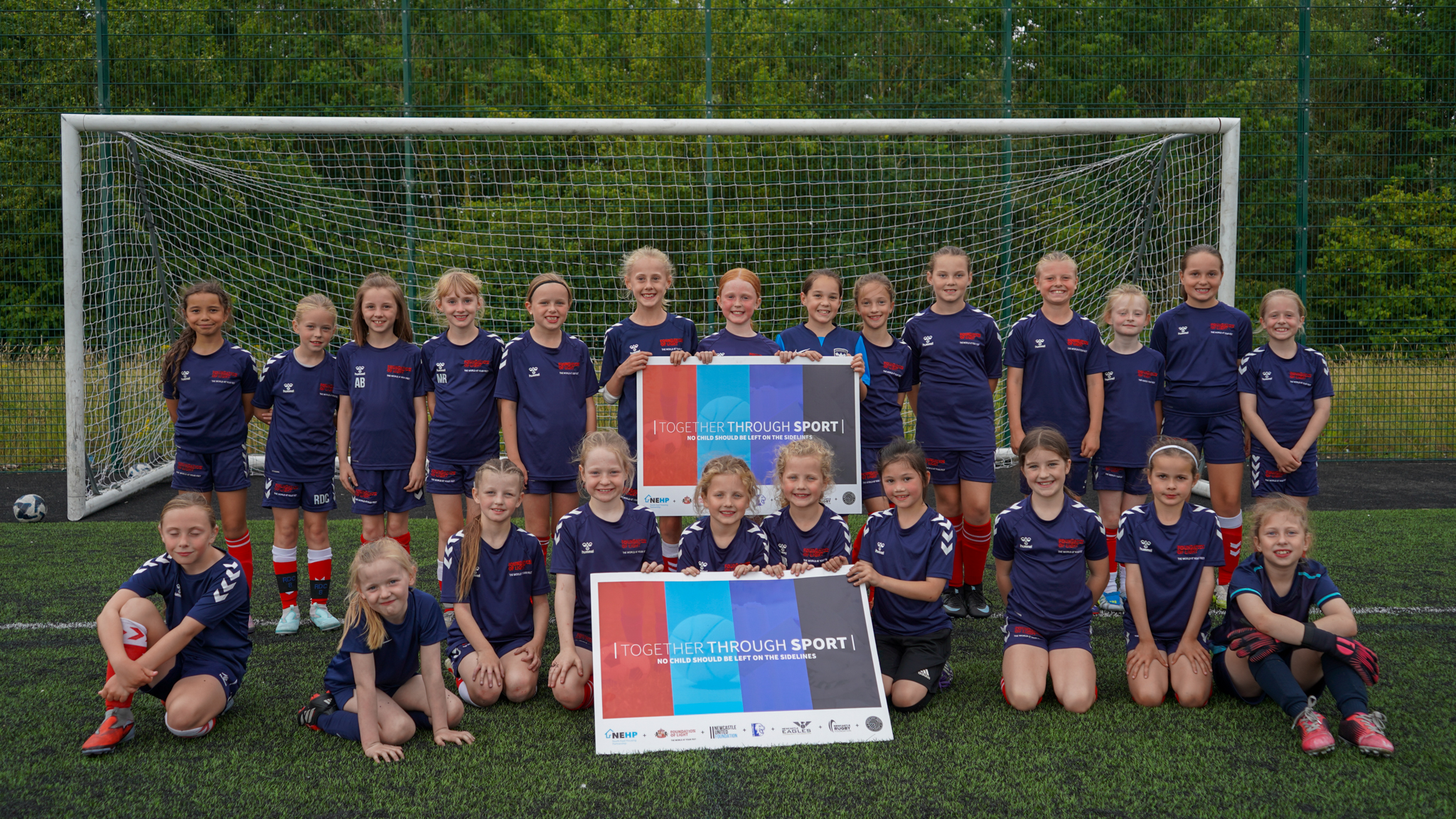Foundation of Light celebrates Get Girls Playing Month by inspiring girls through football and sport
