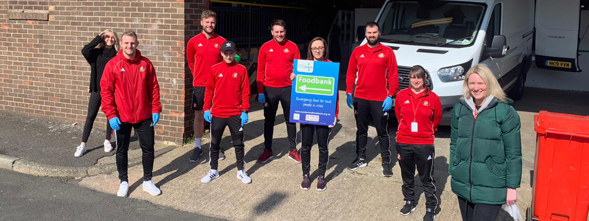 FOUNDATION OF LIGHT SUPPORTS SUNDERLAND FOODBANK