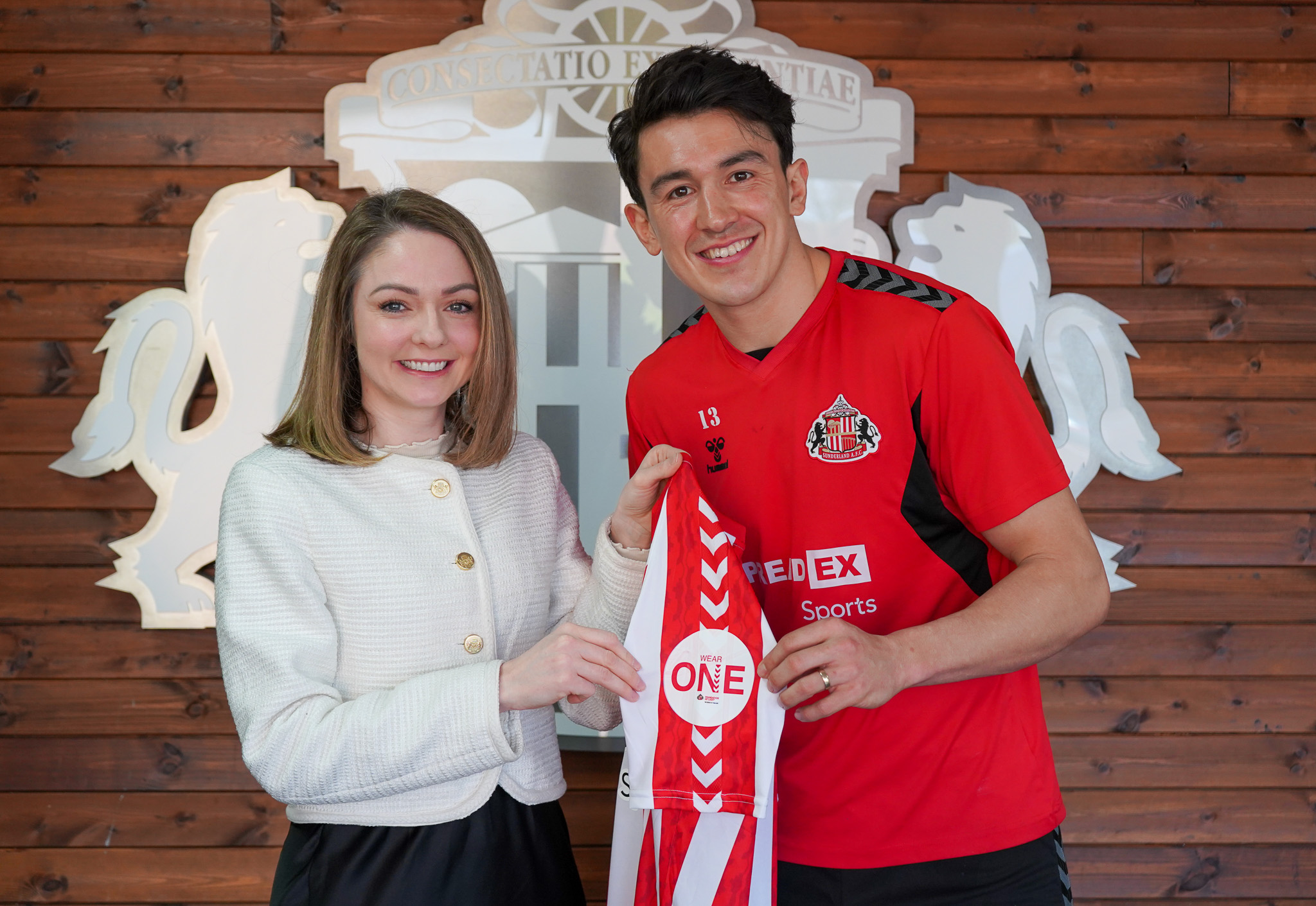 Commemorative shirts to be worn on Foundation of Light Matchday