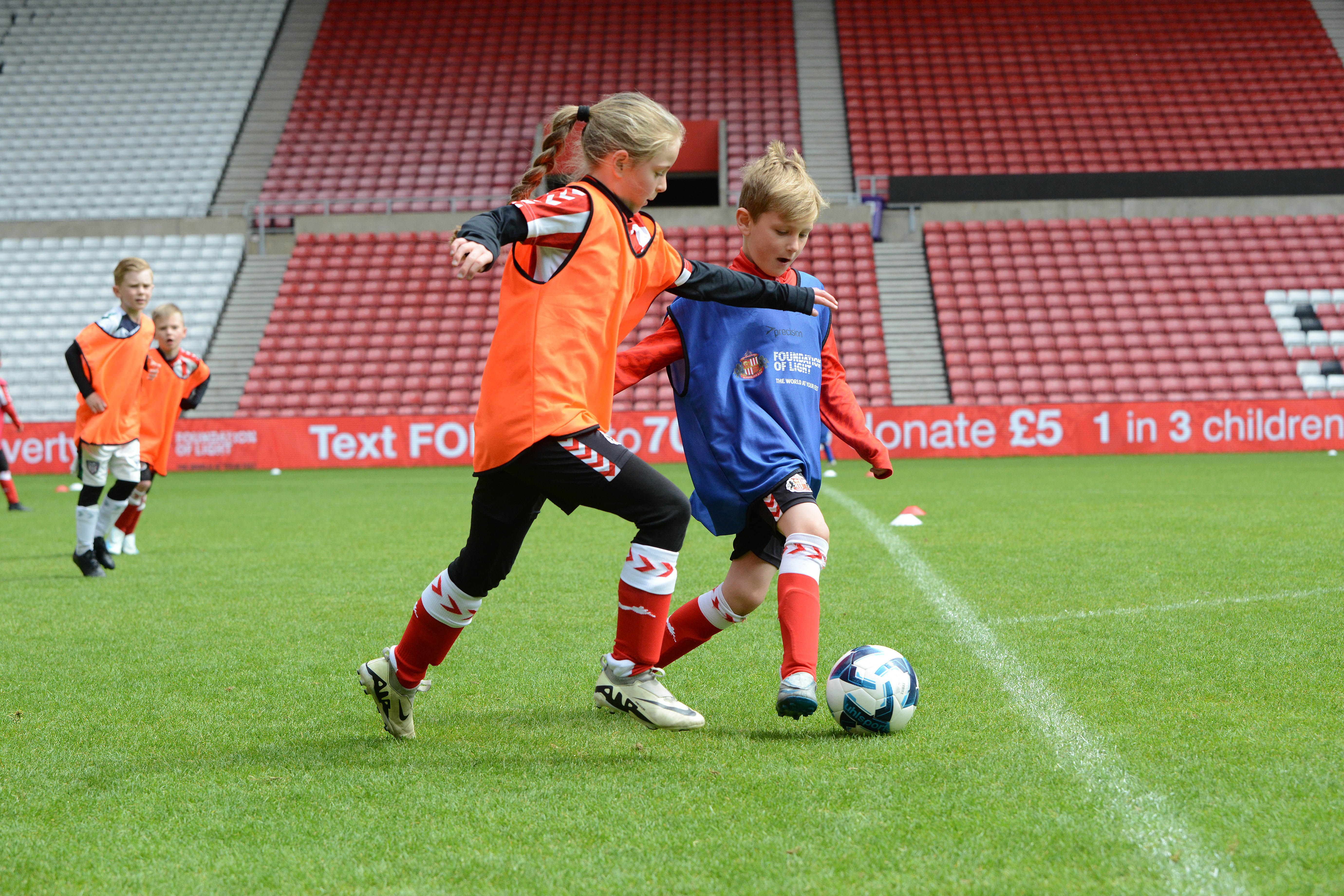Kids to play at Stadium of Light as Play on the Pitch returns