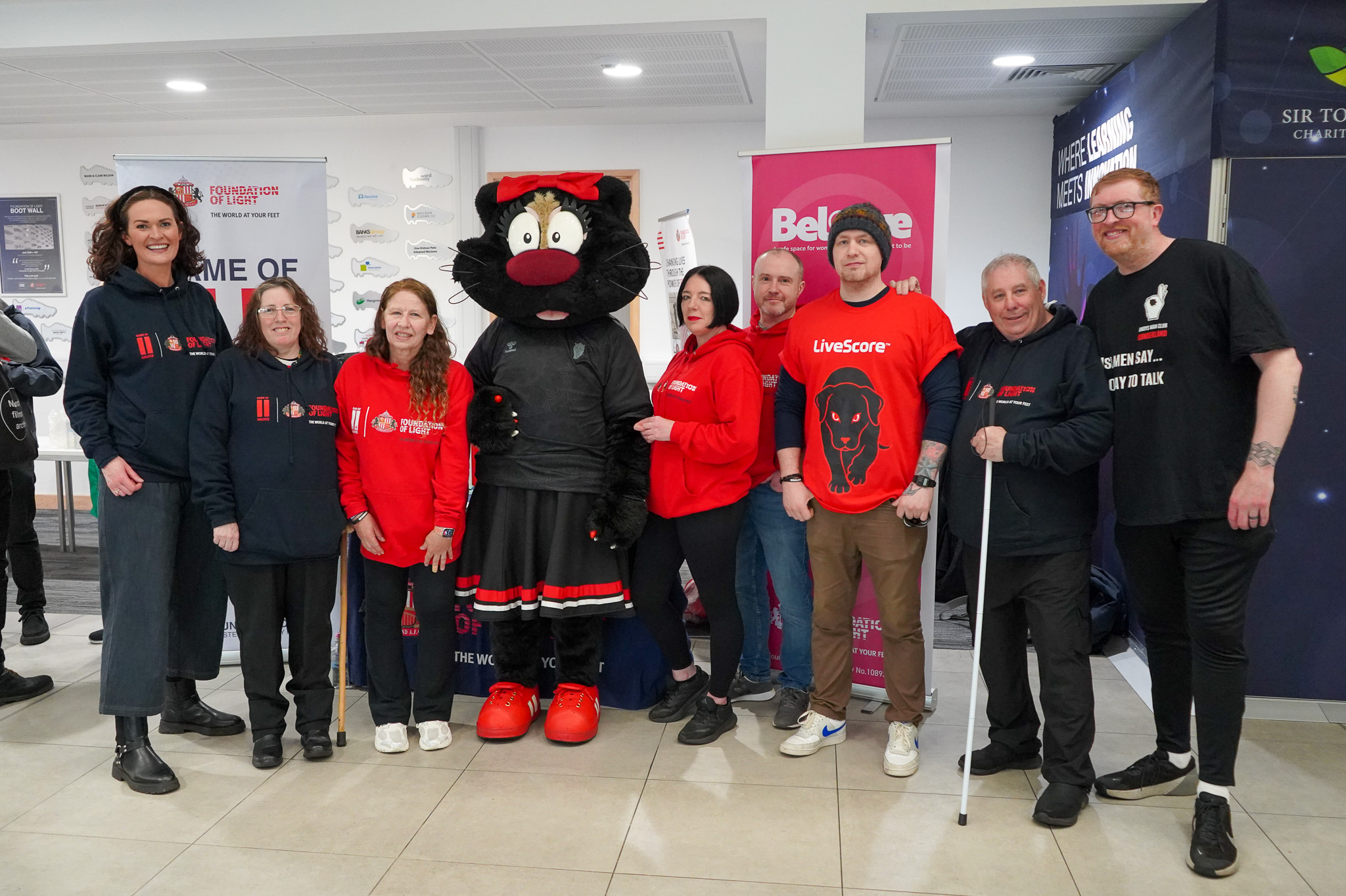 Sunderland services spotlighted at Beacon of Light Fan Zone for Mental Health Awareness Week