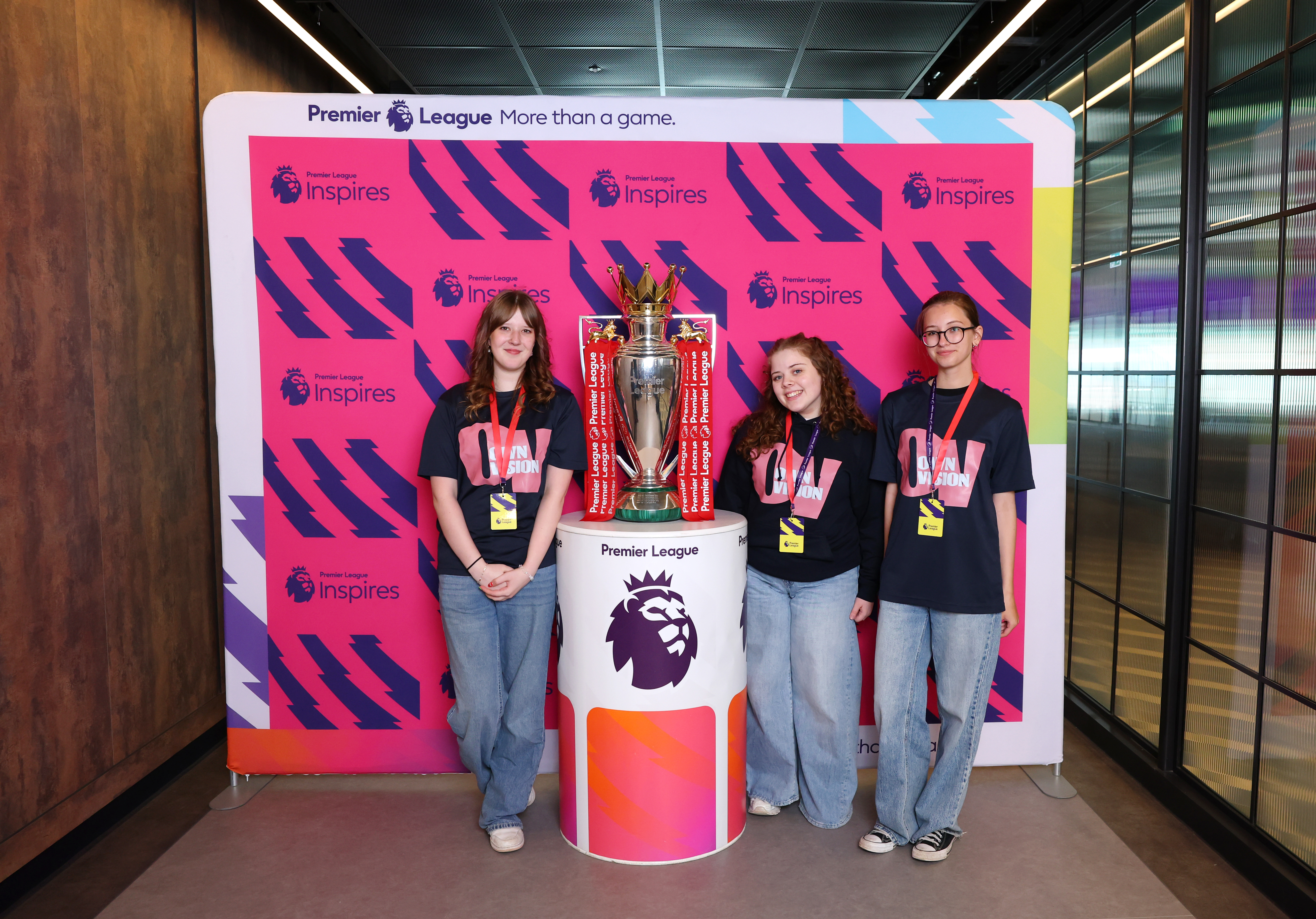 Young people promoting positive mental well-being through the Premier League Inspires Challenge