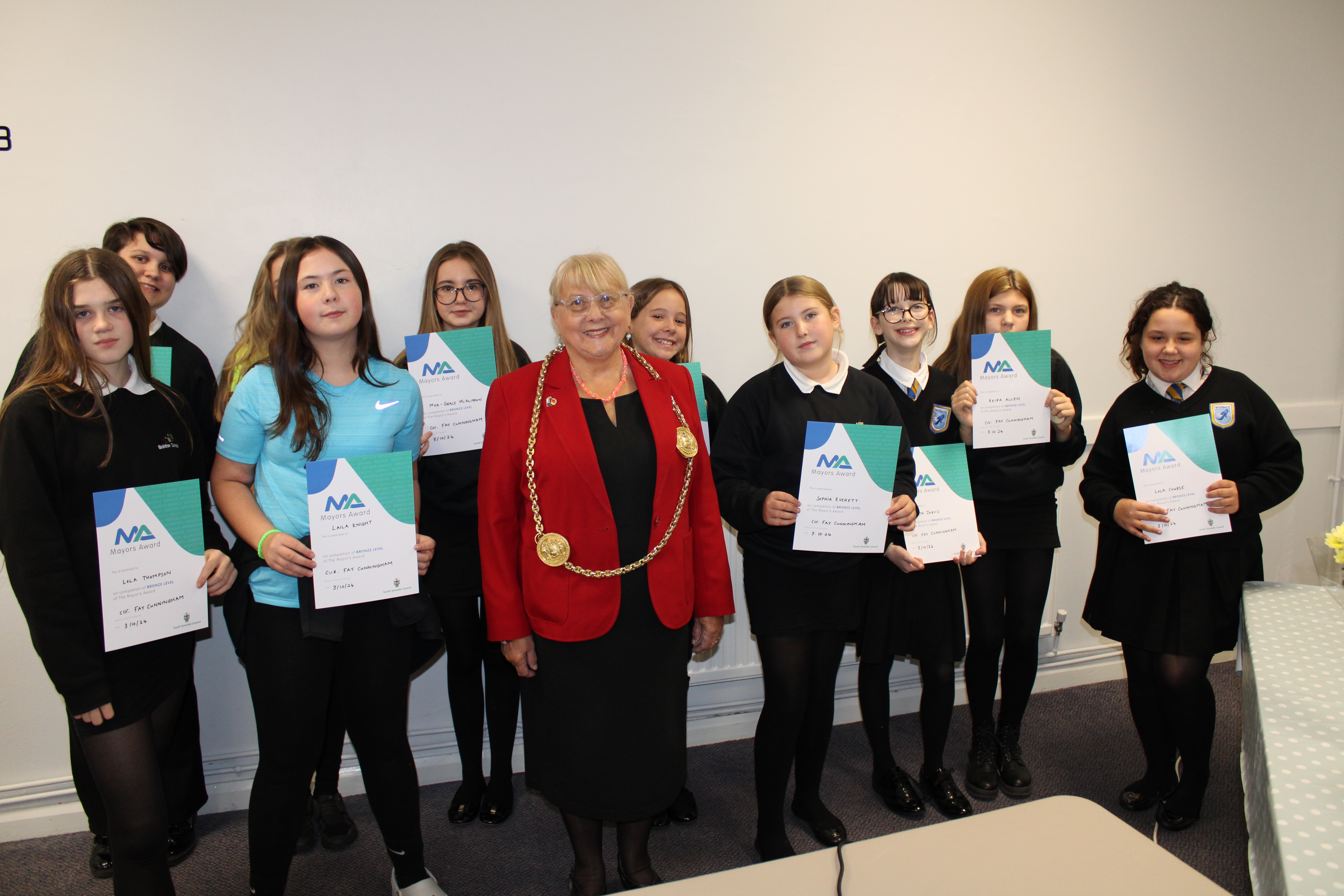 Foundation of Light group recognised at South Tyneside Mayor's Award