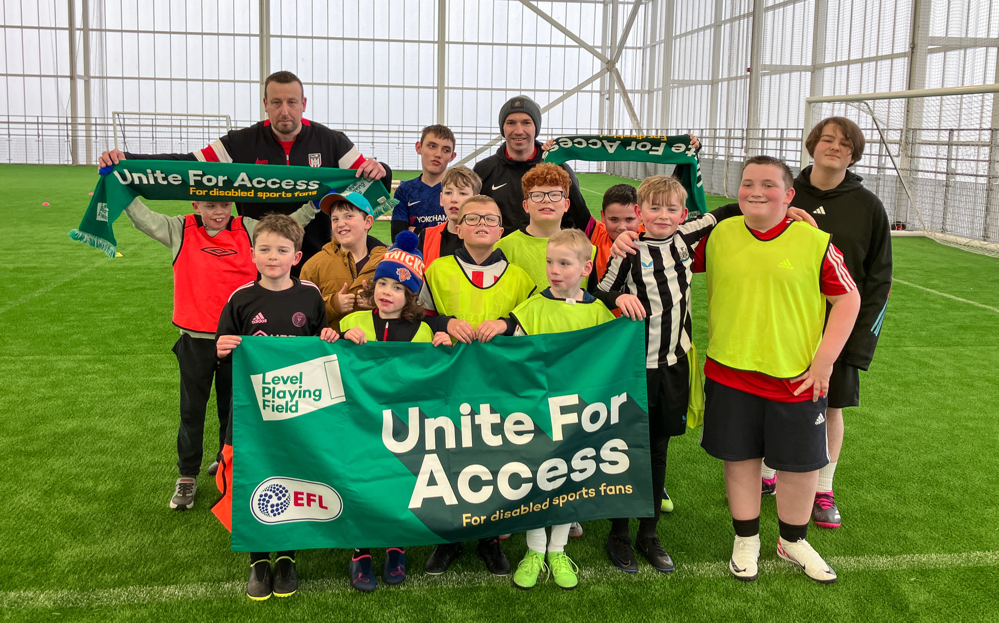 Foundation supporting SAFC's Level Playing Field matchday