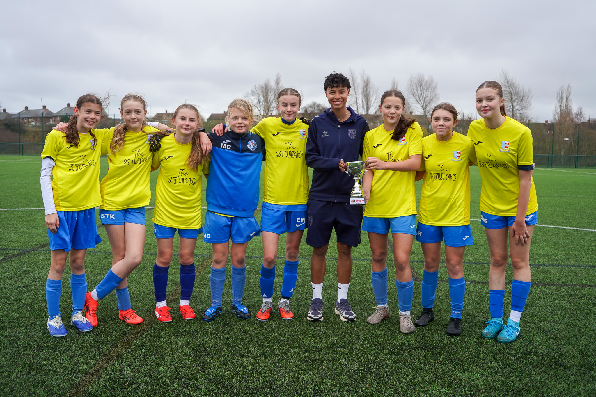 Girls' football shines at Foundation of Light's first Premier League Inspires Cup