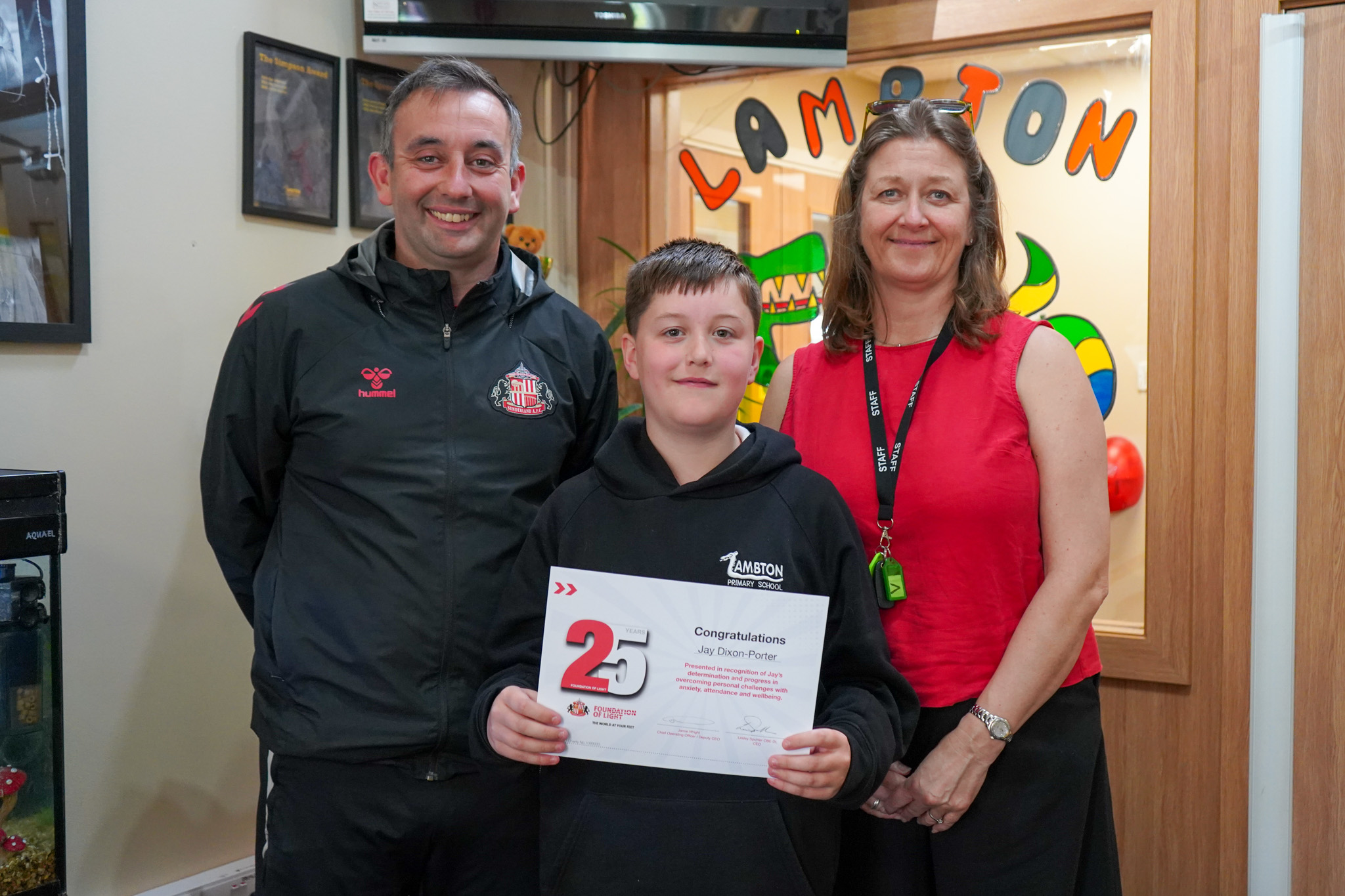 Wear 25: Premier League Primary Stars helps Jay build confidence and improve attendance