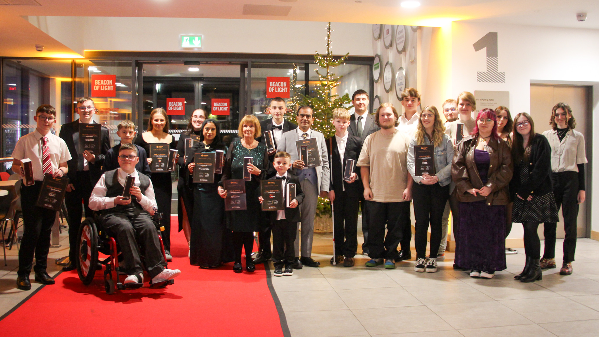 Over £80,000 raised as stars turn out to celebrate inspirational Foundation participants