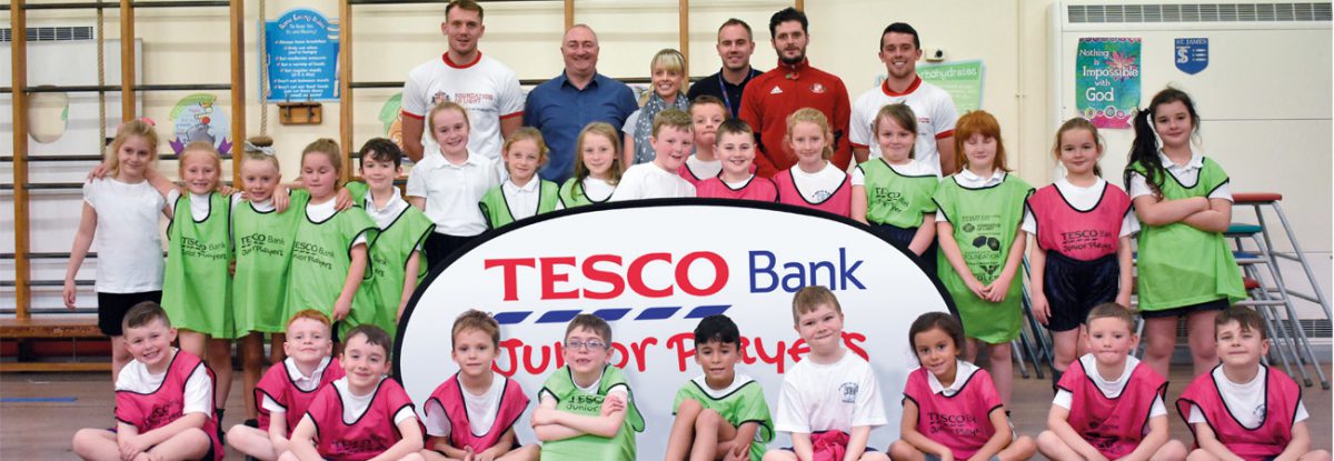 SAFC DUO INSPIRE JUNIOR PLAYERS WITH TESCO BANK