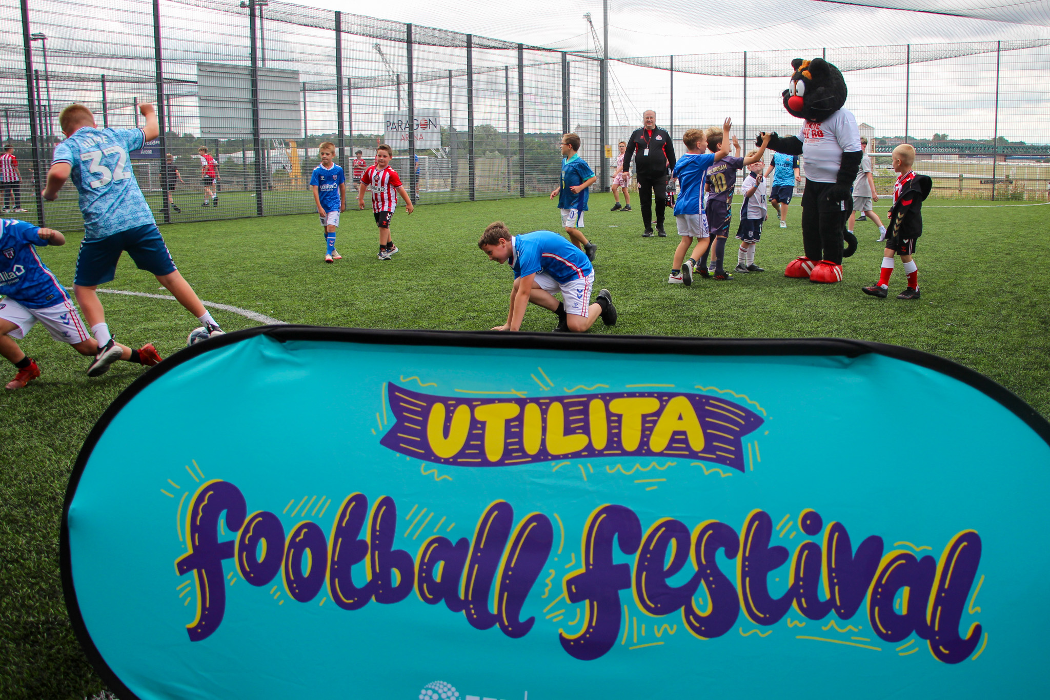 Foundation of Light hosts Utilita Football Festival fun day