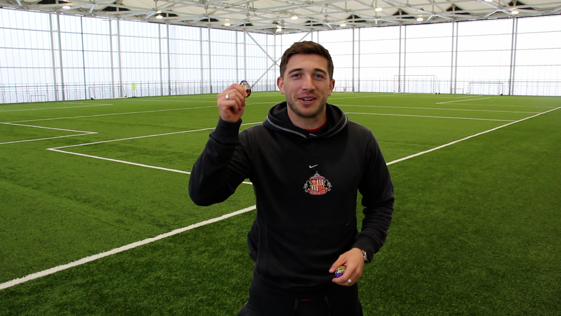 SAFC stars smash Creme Egg Challenge