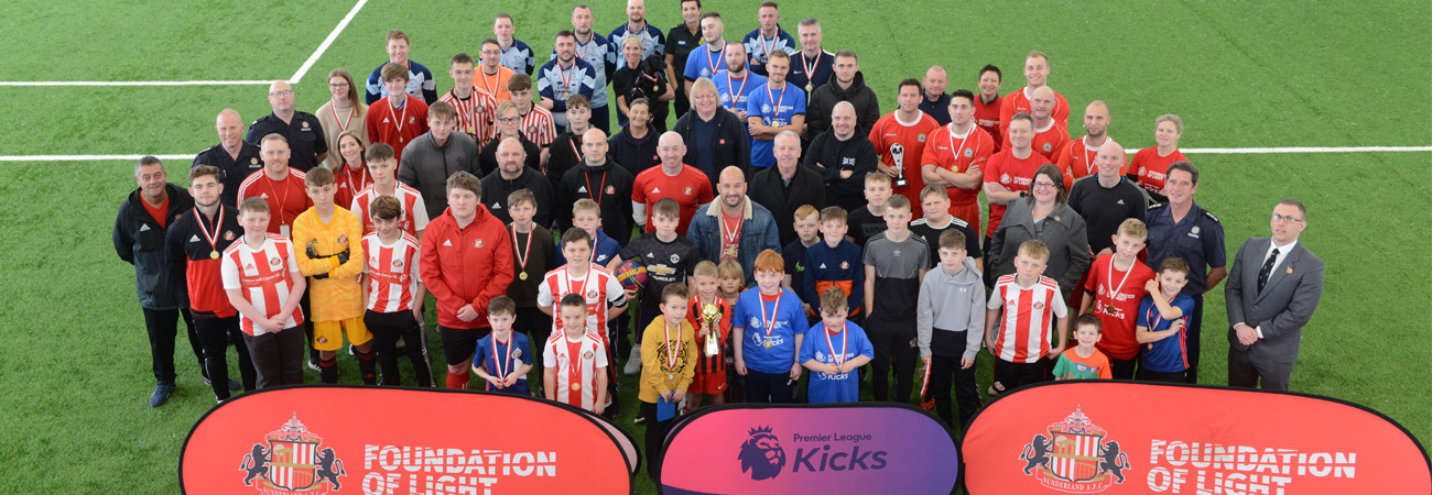 KICKS ACTIVATION WITH TEENAGERS AND EMERGENCY SERVICES