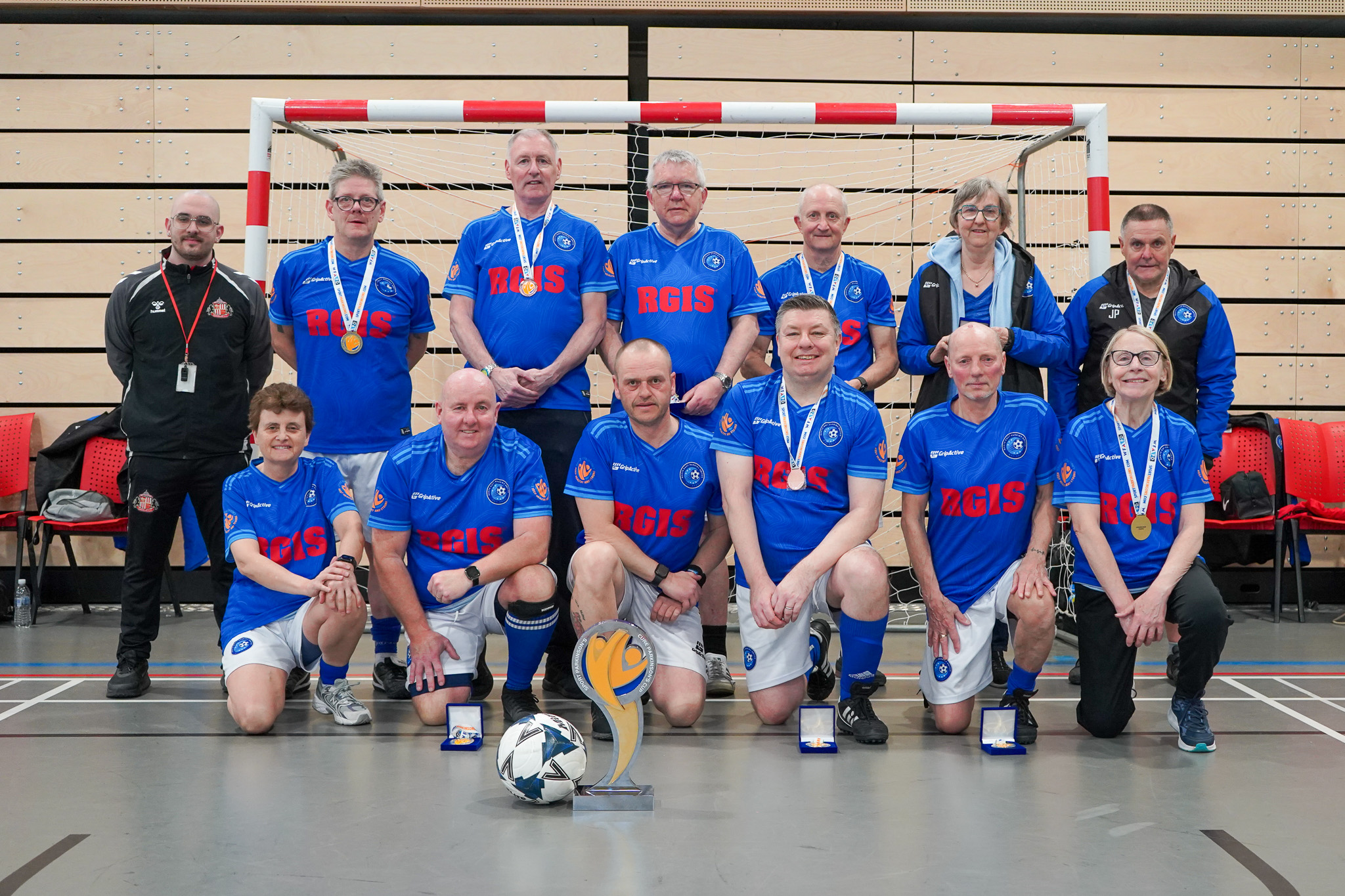 North East Parkies United reflect on cup triumph at St George’s Park