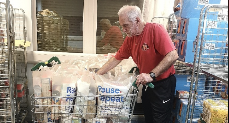 Hundreds of food and care parcels delivered