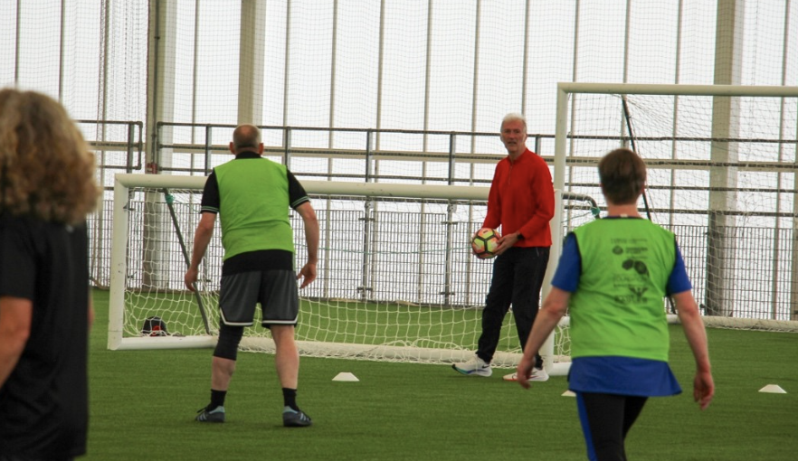 Best foot forward for Walking Football